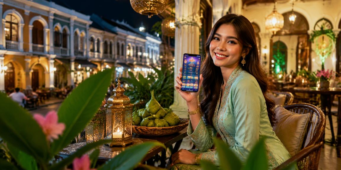 Pemain poker od131 Ipoh menikmati permainan kad dalam suasana perayaan Hari Raya